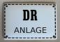 Preview: DR ANLAGE (Emailleschild)