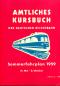 Preview: Kursbuch der Deutschen Reichsbahn - Sommerfahrplan 1959 (Reprint)