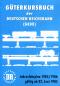 Preview: Güterkursbuch der Deutschen Reichsbahn (GKDR) 1985/ 1986 (Reprint)