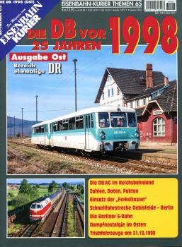 Die DB vor 25 Jahren 1998  Ausgabe Ost