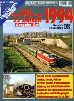 Die DB vor 25 Jahren Bereich ehemalige DR 1994