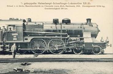 Heissdampf Schnellzuglok XII H 1