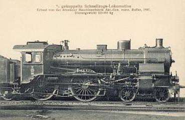 Schnellzug Dampflok 2/4