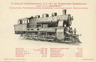 HANOMAG AK E Verbund Tenderlokomotive Dampflokomotive