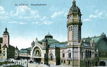 AK Coeln Hauptbahnhof