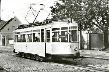 AK Straßenbahn Magdeburg TW 70 Hecht