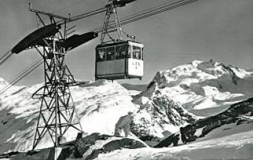 AK Zermatt Luftseilbahn Schwarzsee