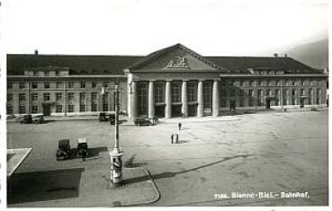 AK Bienne Biel Bahnhof