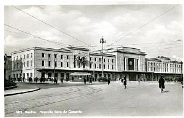 AK Geneve Bahnhof