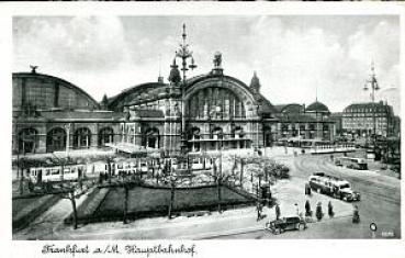 AK Frankfurt Main Hauptbahnhof