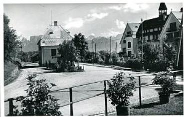 AK Soprabolzano Oberbozen Bahnhof Hotel Holzner