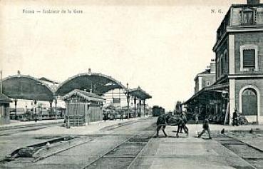 AK Bourg de la Gare Bahnhof