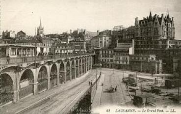 AK Lausanne Le Gare Pont