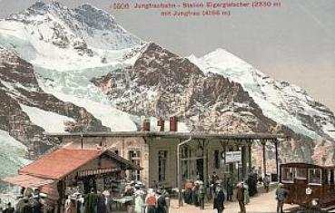 AK Jungfraubahn Station Eigergletscher