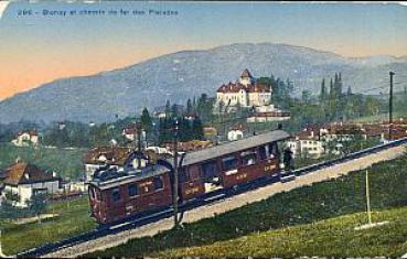 AK Blonay et chemin de far des Pleides Bergbahn