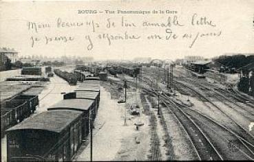 AK Bourg Panoramique de la Gare