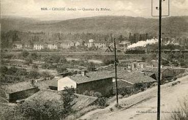 AK Chasse Quartier du Rhone mit Zug