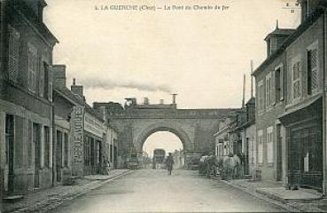 AK La Guerche Le Pont du Chemin de fer