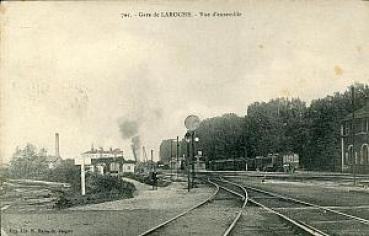 AK Gare de Laroche Vue d'ensemble