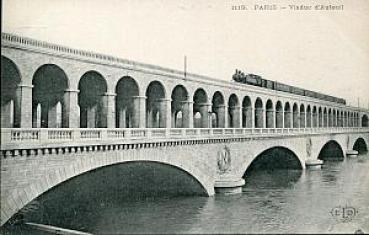 AK Paris viaduc d'Auteuil