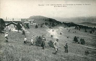 AK Savoie Aix les Bains mit Streckenverlauf