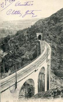 AK Le Dauphine le Viaduc de Loulla