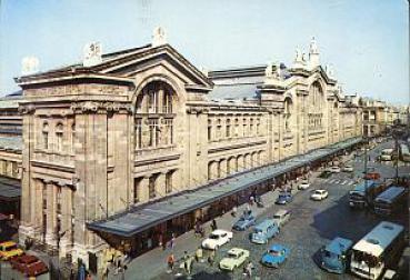 AK Paris, La Gare du Nord