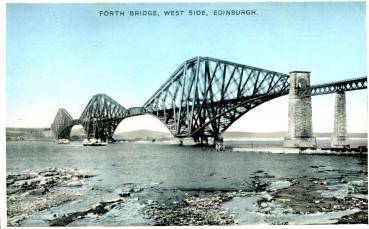 Forth Bridge West Side Edinburgh