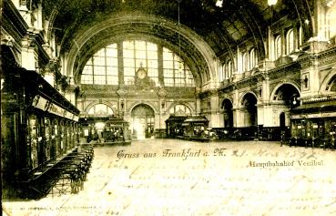 Frankfurt a. Main Hauptbahnhof Innenansicht