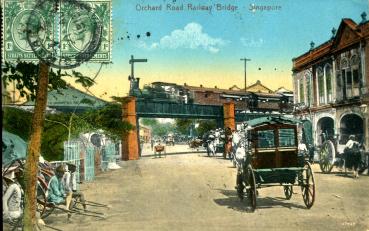 Orchard Road Railway Bridge Singapore