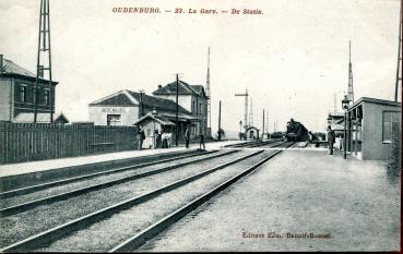 Oudenburg La Gare Bahnhof