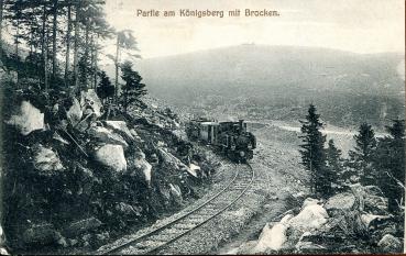 Harzbahn Königsberg mit Brocken