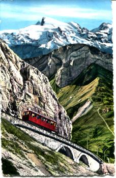 Pilatusbahn mit Titlis