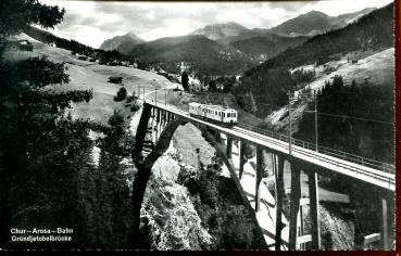 Chur – Arosa Bahn Gründjetobelbrücke