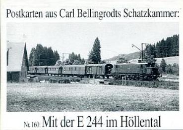 Serie 160 Mit der E 244 im Höllental