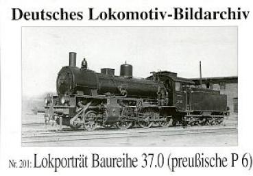 Serie 201 Lokporträt Baureihe 37.0 (preußische P 6)