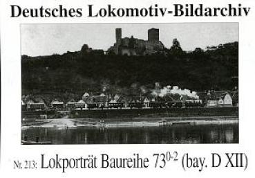 Serie 213 Lokporträt Baureihe 73.0-2 ( bay. D XII)