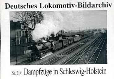 Serie 214 Dampfzüge in Schleswig Holstein