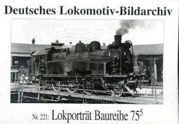 Serie 221 Lokporträt Baureihe 75.5