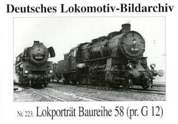 Serie 223 Lokporträt Baureihe 58 ( pr. G 12)