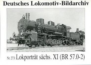 Serie 273 Lokporträt sächs. XI (BR 57.0-2)