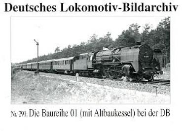 Serie 291 Die Baureihe 01 (mit Altbaukessel) bei der DB