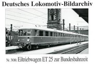 Serie 308 Eiltriebwagen ET 25 zur Bundesbahnzeit