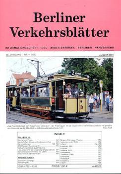 Berliner Verkehrsblätter 08 / 2003