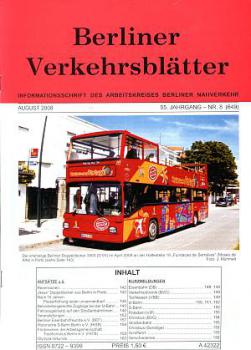 Berliner Verkehrsblätter 08 / 2008