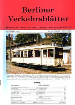 Berliner Verkehrsblätter 09 / 2008