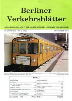 Berliner Verkehrsblätter 09 / 2009