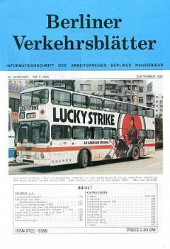 Berliner Verkehrsblätter 09 / 1995