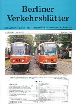 Berliner Verkehrsblätter 09 / 1998