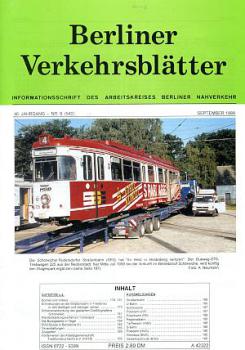 Berliner Verkehrsblätter 09 / 1999